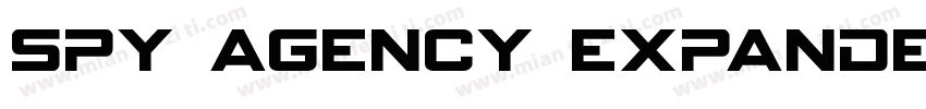 Spy Agency Expanded字体转换